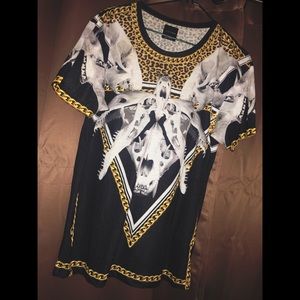 Leopard T-Shirt * MEN SIZE LARGE *